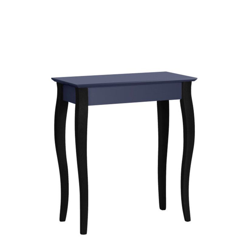 Grafitově šedý konzolový stolek s černými nohami Ragaba Lilo, šířka 65 cm - Favi.cz