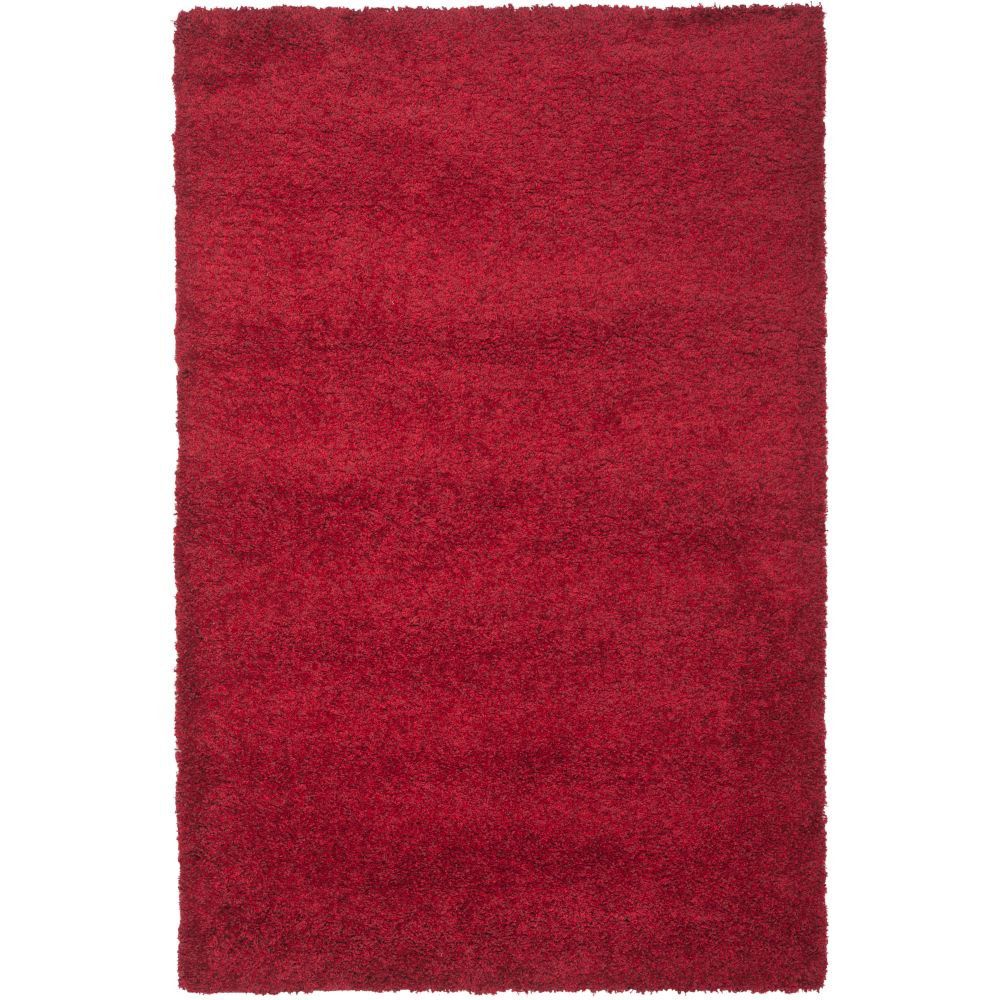 Červený koberec Safavieh Crosby Shag, 121 x 182 cm - Bonami.cz
