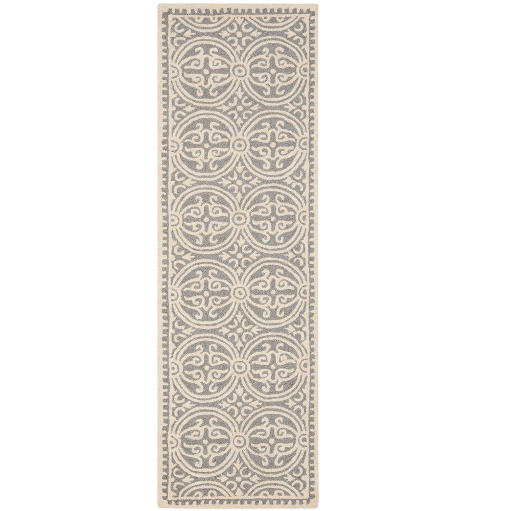 Vlněný koberec Marina Light Grey, 76x243 cm - Bonami.cz