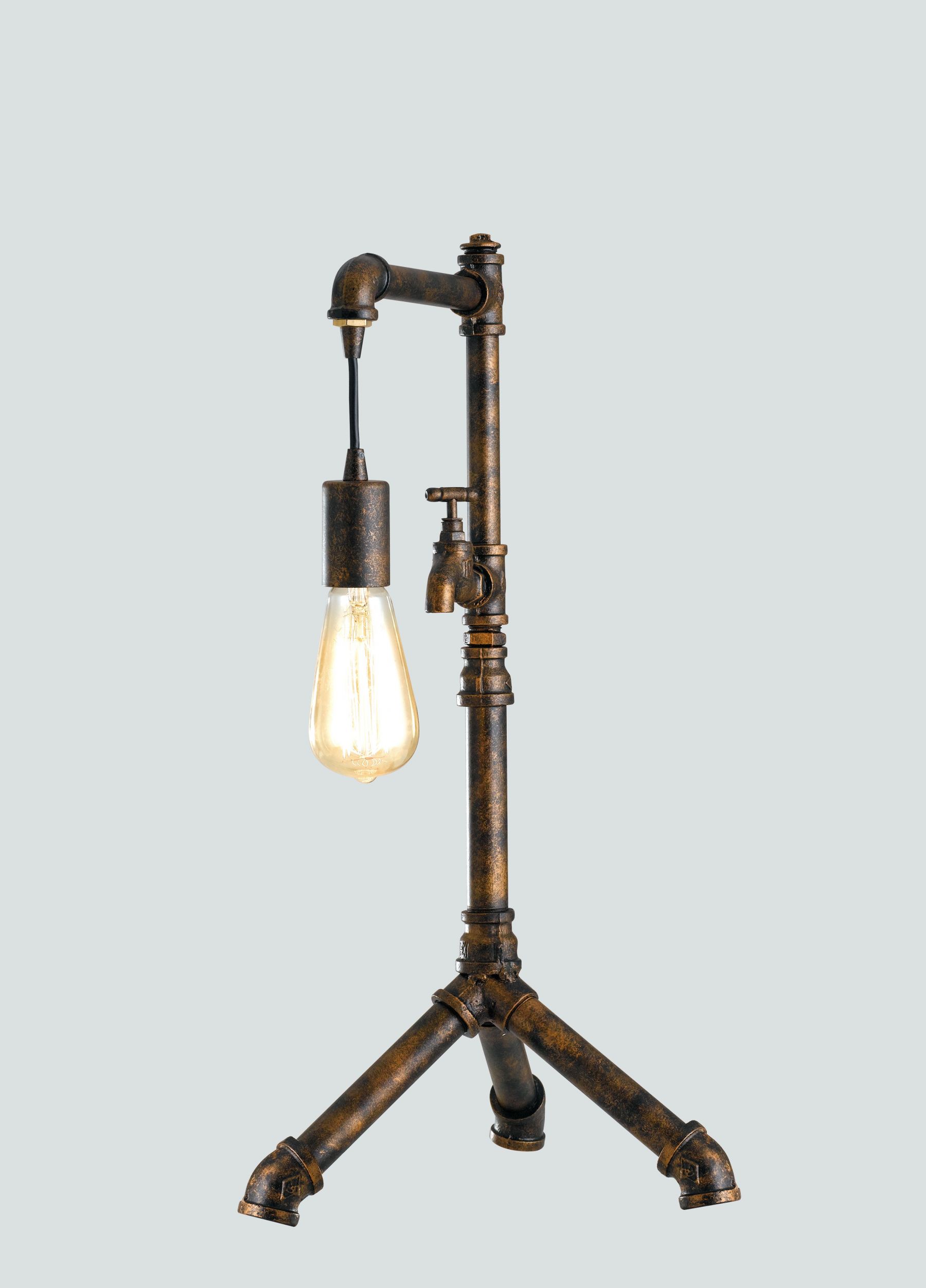 Stolní lampa z trubek AMARCORD-L1 - Osvětlení.com