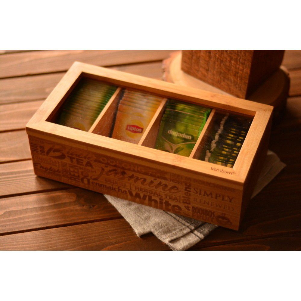 Bambusová krabička na čaj Bambum Tea&Coffee - Bonami.cz