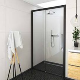 Sprchové dveře 120x205 cm levá Roth Exclusive Line černá matná 564-120000L-05-02