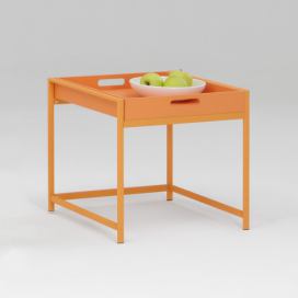 Idea Servírovací stolek ANNIKA oranžový