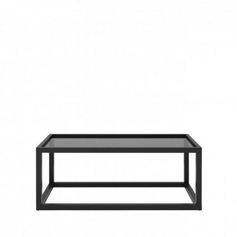 BRW Konferenční stolek Modai LAWA 103 x 53 cm, sklo - černá - ATAN Nábytek