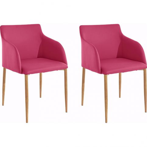 Sada 2 růžových židlí Støraa Nimbus - Bonami.cz