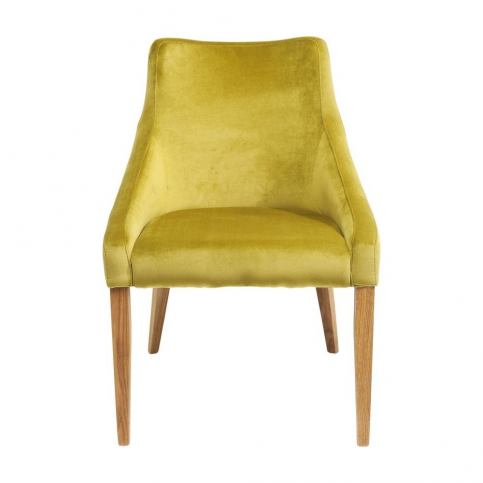 Židle Mode Velvet - zelená - KARE