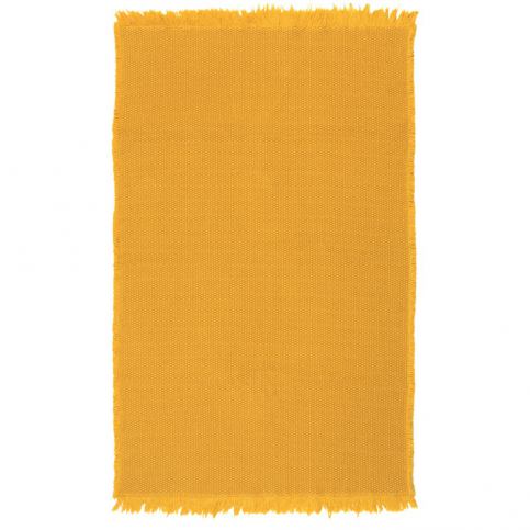 Dětský žlutý bavlněný koberec Nattiot Albertine, 85 x 140 cm - Bonami.cz