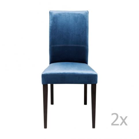 Židle Mara Velvet - královská modrá - KARE