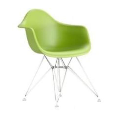 Designová židle DAR, zelená (RAL 9003)  - Designovynabytek.cz