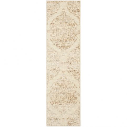 Béžový koberec Safavieh Marigot, 66 x 243 cm - Bonami.cz