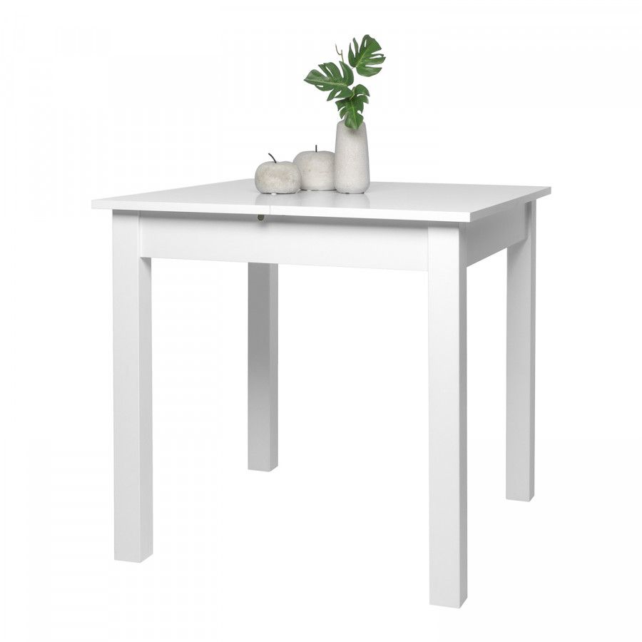 Idea Jídelní stůl COBURG 80 bílý - ATAN Nábytek