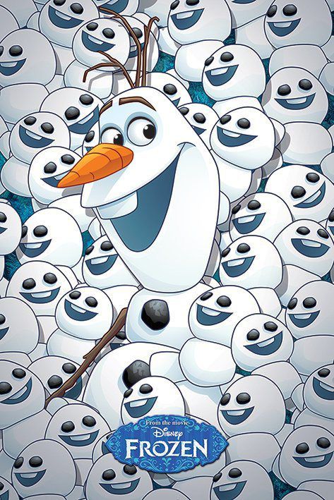 Plakát - Frozen Fever (OLAF & MINI OLAFS) - Favi.cz
