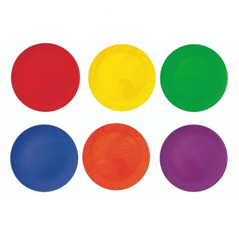 Sada 6 barevných talířů Villa d\'Este Cascina Piatto,⌀ 33 cm - Bonami.cz