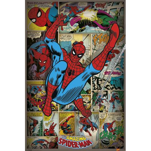 Plakát - Marvel Comics (Spider-Man Retro) - Favi.cz