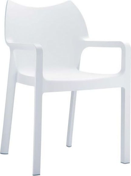 BHM Germany Jídelní židle s područkami Demy (SET 2 ks) Barva: šedá - M DUM.cz