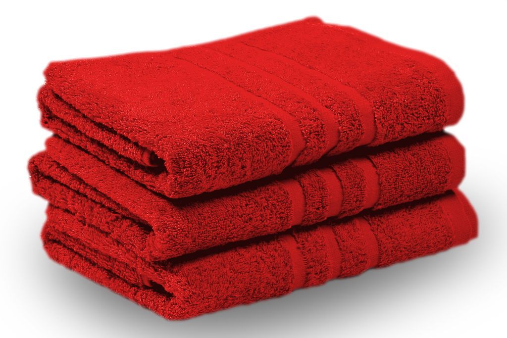 Ručník Comfort červený - Výprodej Povlečení