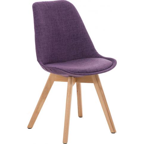 BHM Germany Konferenční / jídelní židle Lenora textil (SET 2 ks) Barva: šedá - M DUM.cz