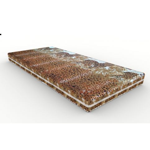 Textilomanie Pěnová matrace Leopard Rozměr: 90 x 200 cm - Výprodej Povlečení