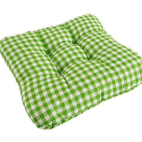 Sedák na židli Soft canafas zelený - Výprodej Povlečení