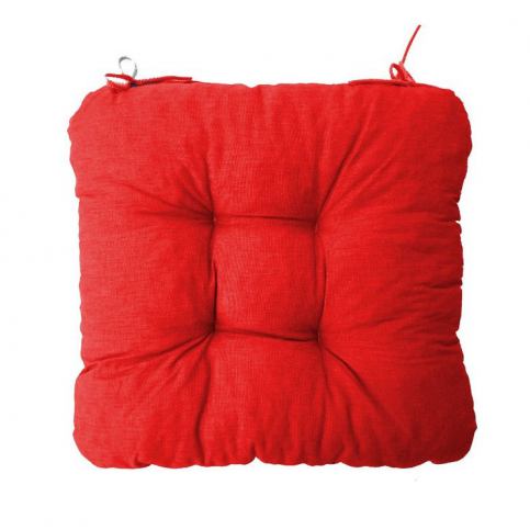 Sedák na židli Soft červený - Výprodej Povlečení