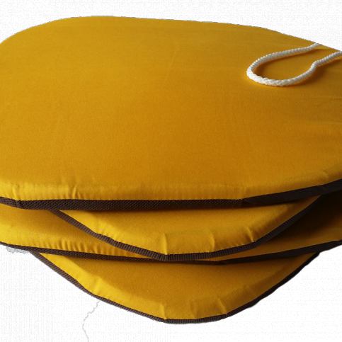 Podsedák na židli Standard žlutý - Výprodej Povlečení