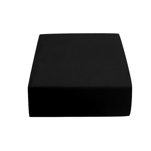 Jersey jednolůžko černé Gramáž (hustota vlákna): Lux (155 g/m2) - Výprodej Povlečení
