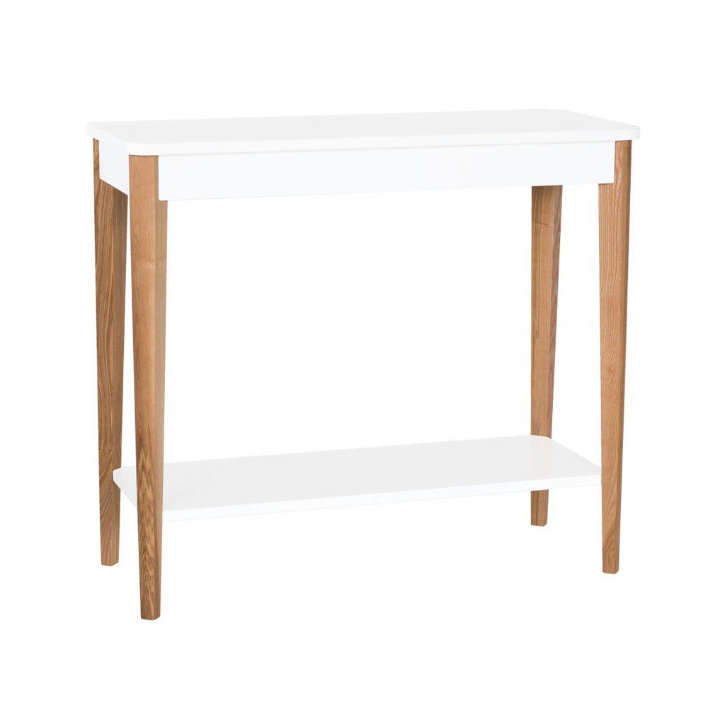 Bílý konzolový stolek Ragaba Ashme, šířka 85 cm - Bonami.cz
