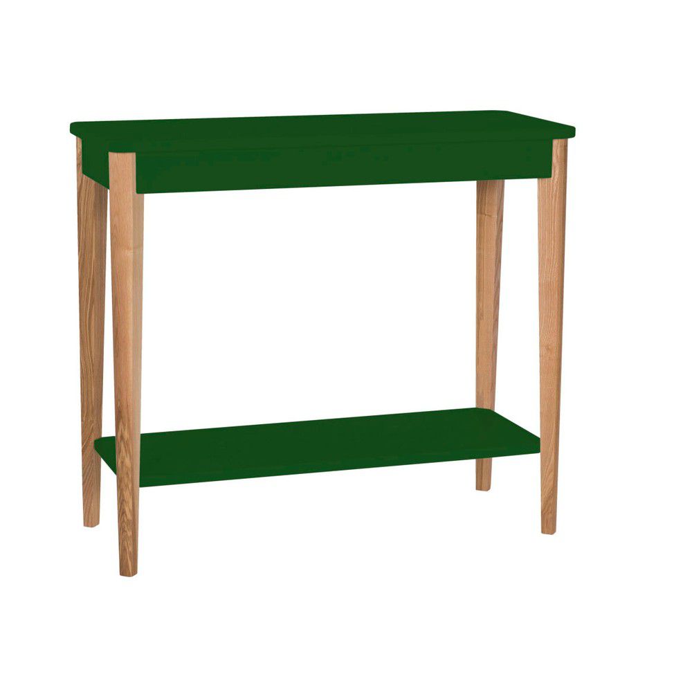 Tmavě zelený konzolový stolek Ragaba Ashme, šířka 85 cm - Bonami.cz