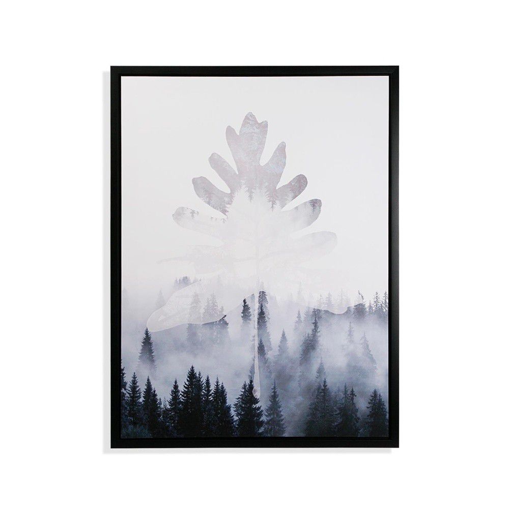 Obraz Versa Leaf Cloudy Forest, 60 x 80 cm - Bonami.cz