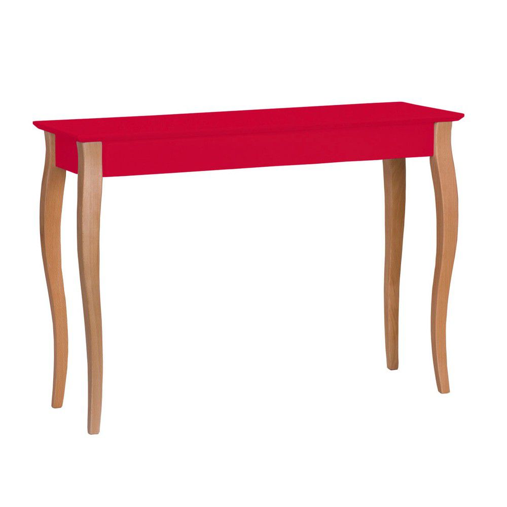 Červený konzolový stolek Ragaba Lillo, šířka 105 cm - Bonami.cz