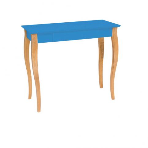 Modrý psací stůl Ragaba Lillo, šířka 85 cm - Bonami.cz