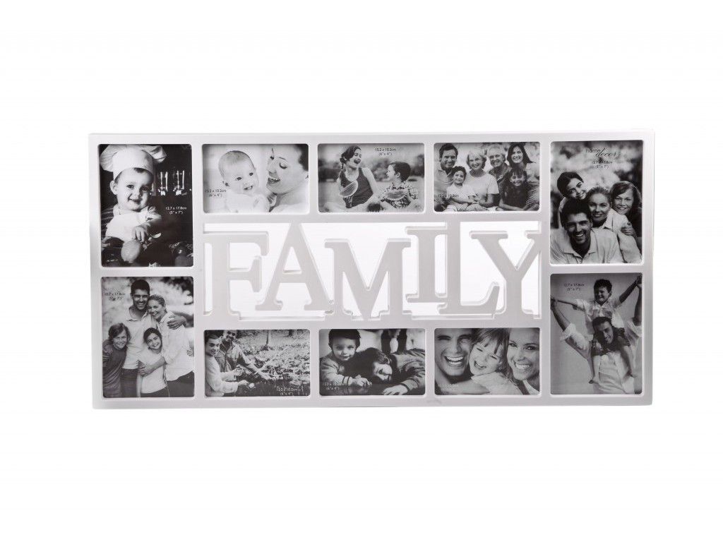Fotorámeček Family 72 x 36 cm - Home-point.cz