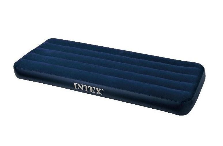 INTEX Junior Twin Downy Bed nafukovací postel 66950 191 x 76 x 22 cm Barva: modrá - Favi.cz