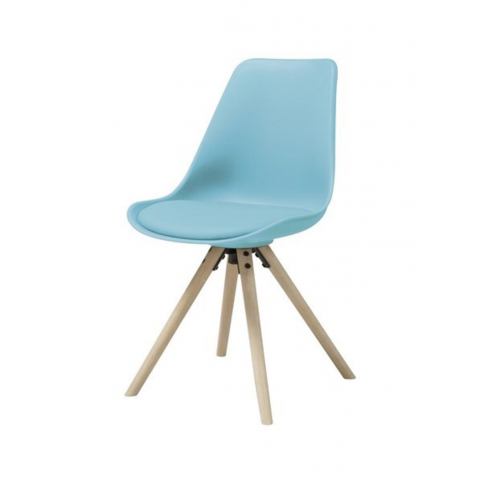 Sada 4 modrých židlí Hammel - Nábytek aldo - NE
