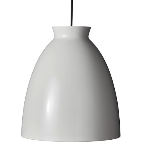 DybergLarsen Závěsné svítidlo / lustr, 30 cm, bílá, lakovaný kov, skandinávský design - M DUM.cz