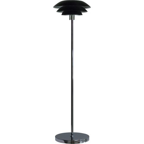 DybergLarsen Podlahová lampa, výška 133 cm, černá, kovová, retro design, dánský design - M DUM.cz