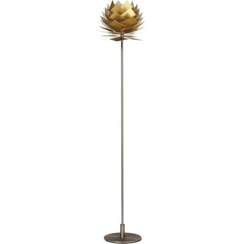 Podlahová lampa DybergLarsen PineApple XS, 125 cm, zlatá Barva: zlatá - M DUM.cz