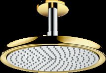 Hlavová sprcha Hansgrohe Raindance Classic strop včetně sprchového ramena chrom/vzhled zlata 27405090 - Siko - koupelny - kuchyně
