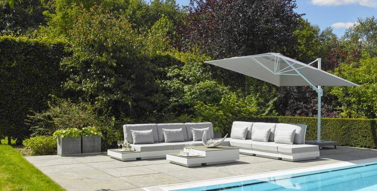 Life Outdoor Passion lounge White - exterio