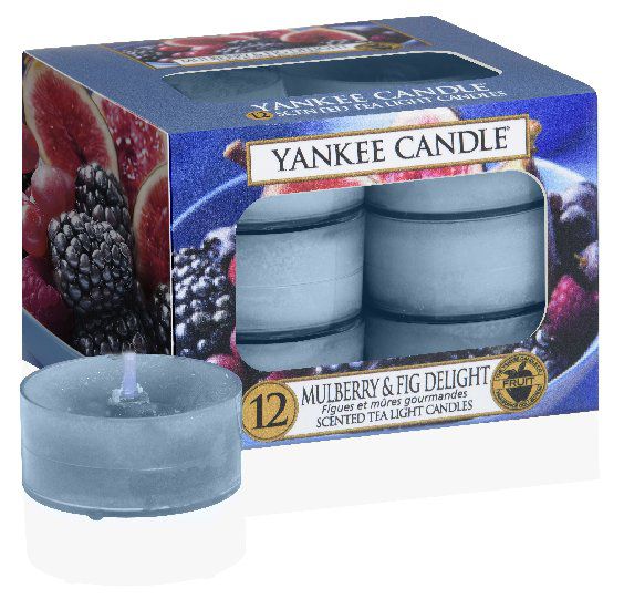 Yankee Candle vonné čajové svíčky Mulberry & Fig Delight - Different.cz