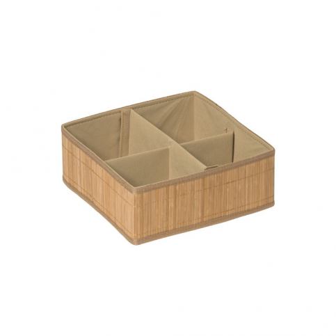 Bambusový úložný box se 4 přihrádkami Premier Housewares Kankyo - Bonami.cz