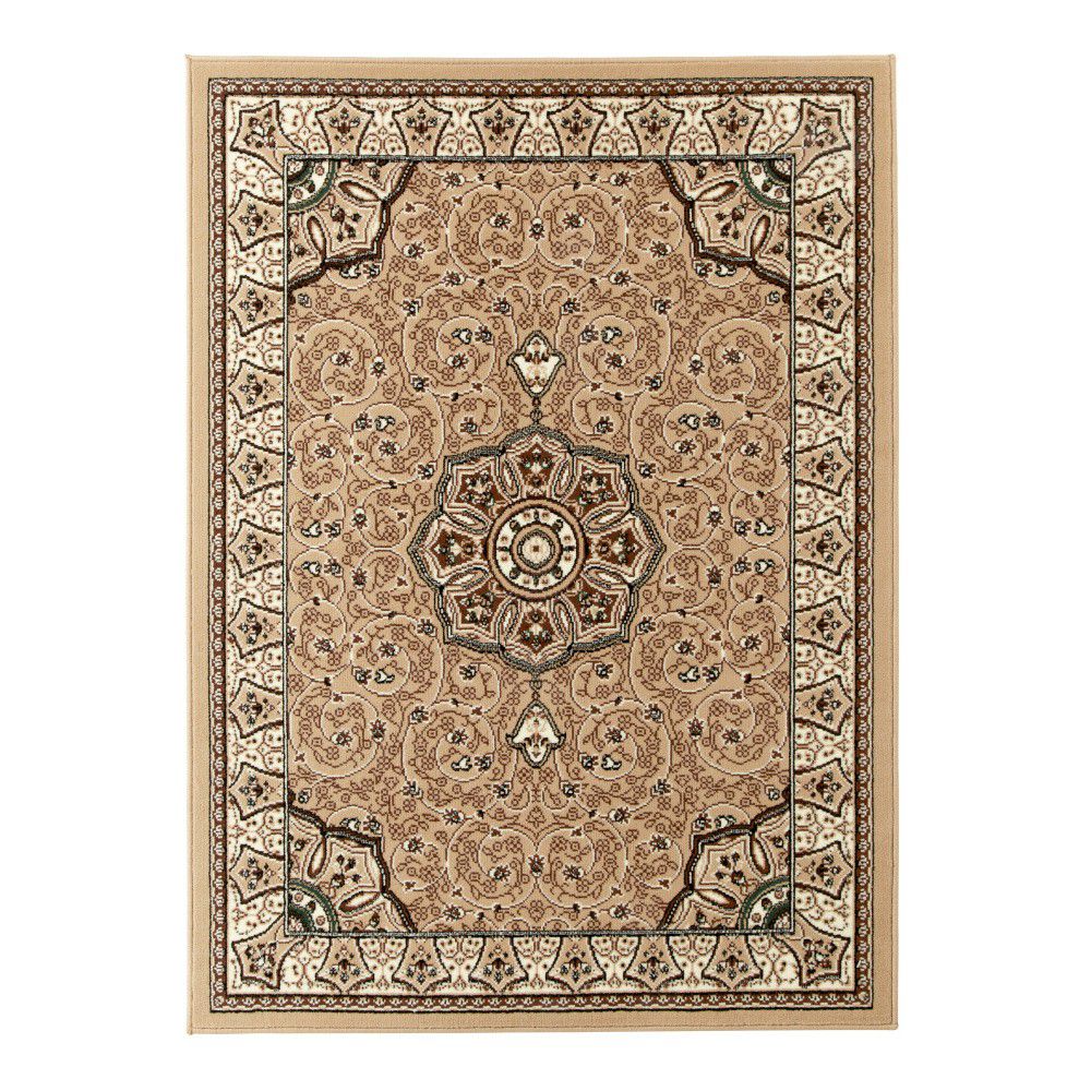 Béžovo-hnědý koberec Think Rugs Diamond Ornament, 120 x 170 cm - Bonami.cz