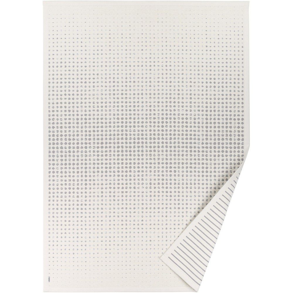 Bílý vzorovaný oboustranný koberec Narma Helme, 140 x 200 cm - Bonami.cz