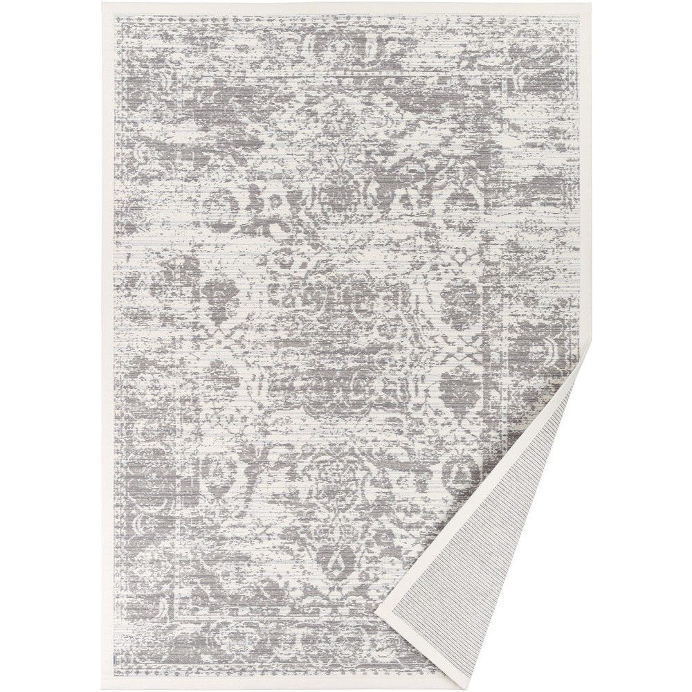 Béžový vzorovaný oboustranný koberec Narma Palmse, 140  x  200 cm - Bonami.cz