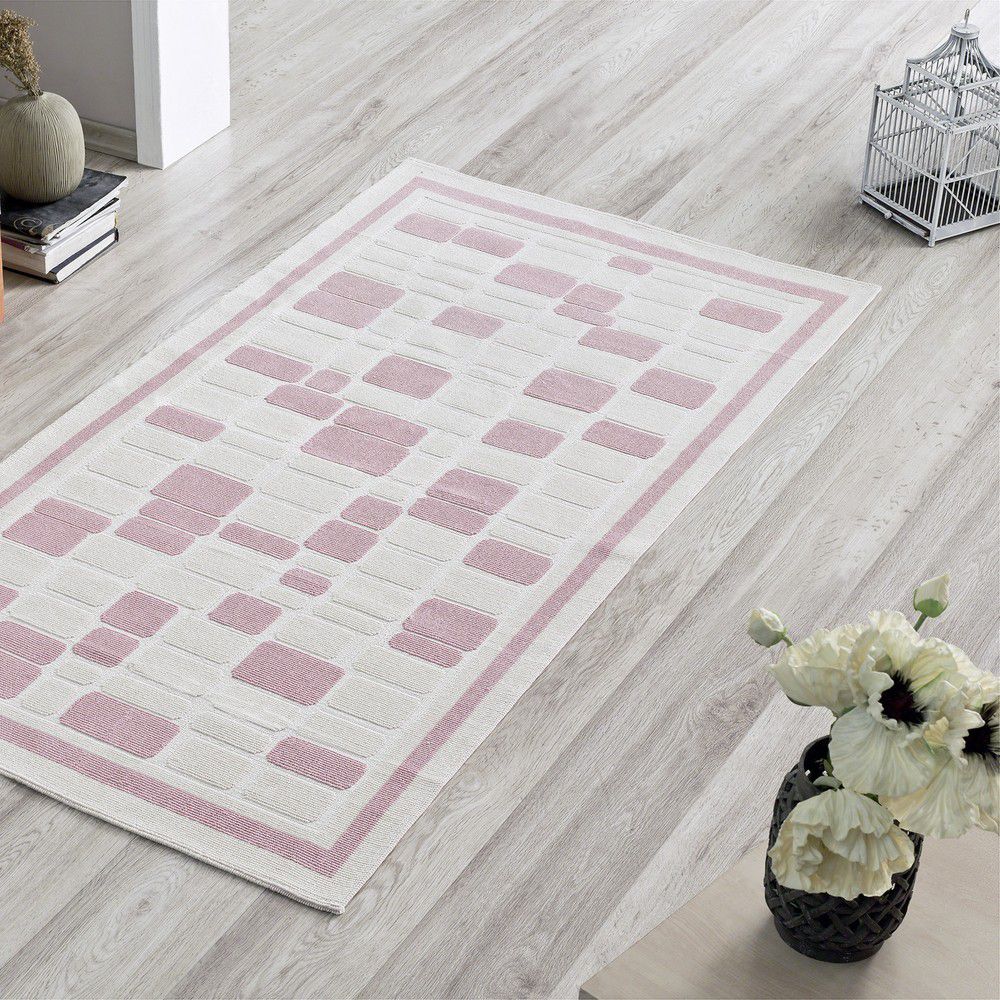 Koberec Pink Tiles, 120x180 cm - Bonami.cz