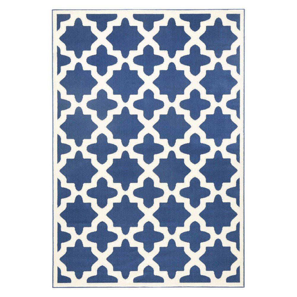 Modro-bílý koberec Zala Living Noble, 140 x 200 cm - Bonami.cz