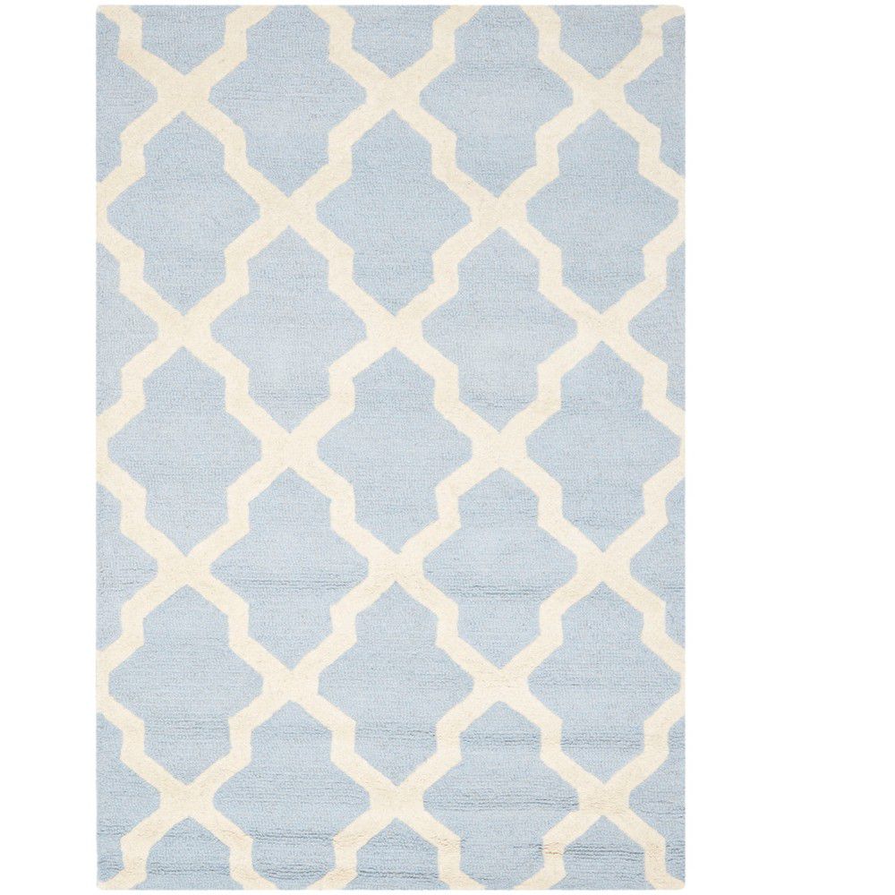 Vlněný koberec Ava Baby Blue, 121x182 cm - Bonami.cz