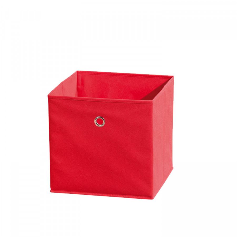 Idea WINNY textilní box, červený - ATAN Nábytek