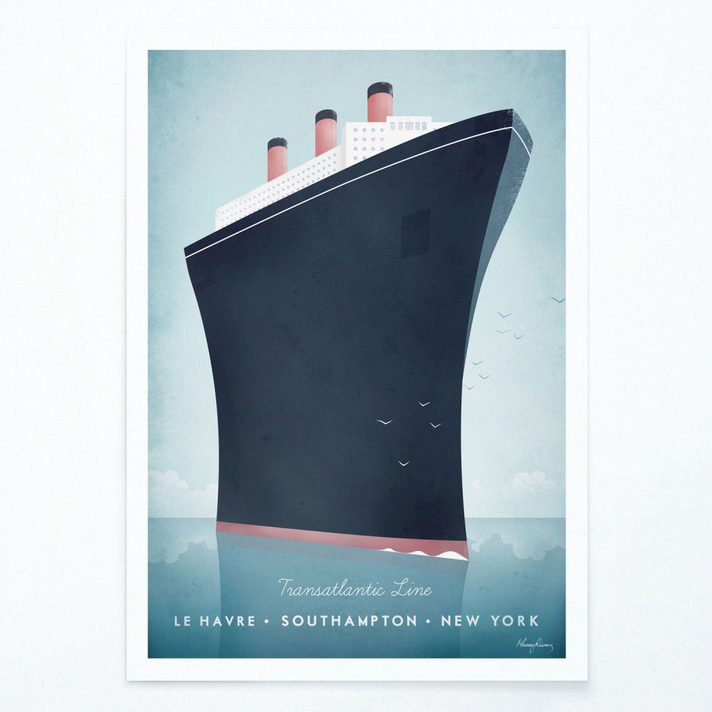 Plakát Travelposter Cruise Ship, A3 - Bonami.cz
