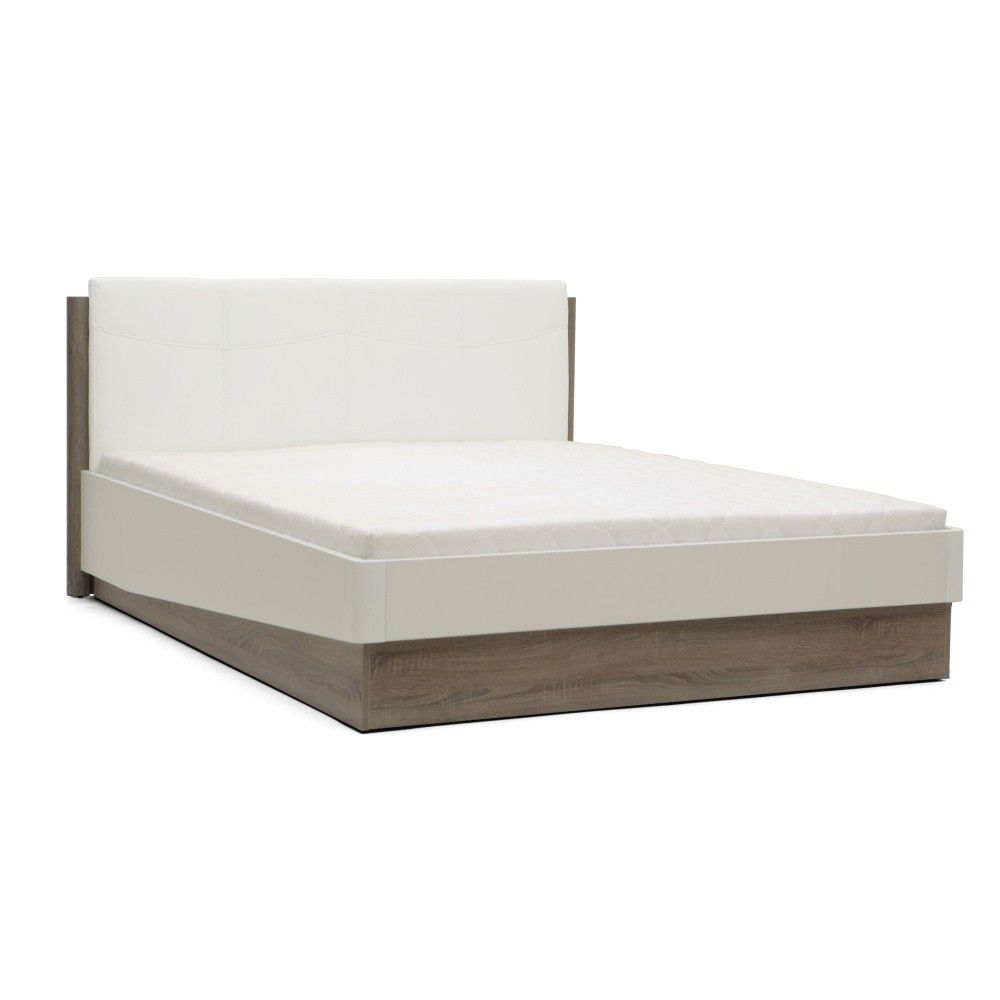 Bílá dvoulůžková postel Mazzini Beds Dodo, 160 x 200 cm - Bonami.cz